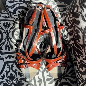 Burberry Strappy Espadrilles